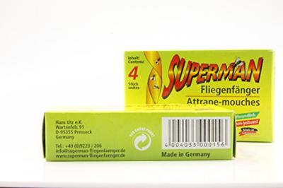 Aries Vliegenvangers superman 4stuks - thumbnail