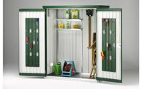 Biohort metalen tuinkast 230 zilver 227x83x182,5 cm - thumbnail