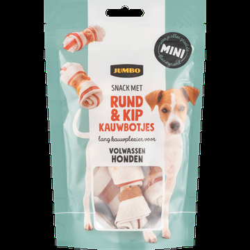 Jumbo Snack met Rund & Kip Kauwbotjes 70 g Jumbo Snack met Rund & Kip Kauwbotjes 70 g