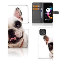 Motorola Edge 20 Lite | Telefoonhoesje | Met pasjeshouder | Franse Bulldog - thumbnail