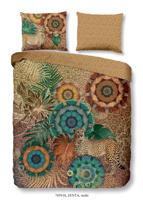 HIP Dekbedovertrek "mandala's en luipaard" - Multi - (200x200/220 cm) - Katoen Satijn - thumbnail
