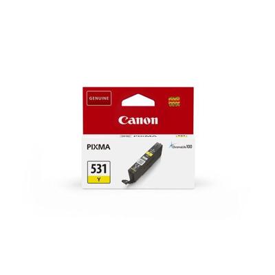 Canon inktcartridge CLI-531, 515 pagina's, OEM 6121C001, geel