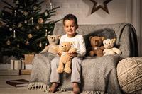 Knuffelbeer 30 cm voor kinderen MILA STEIFF vanille - thumbnail