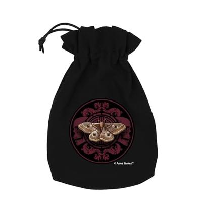 Anne Stokes Dice Pouch Magic Moth