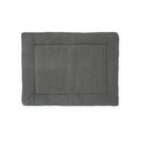 Jollein Boxdeken Teddy 80x100 cm stormgrijs - thumbnail