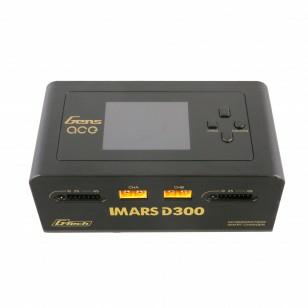 Gens ace Imars D300 Modelbouwoplader 16 A Li-poly, Li-ion, LiHV, LiFePO, NiMH 2x laaduitgang, Batterijherkenning, Ontlaadfunctie, Snellaadfunctie, Grafische