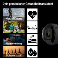 Smartwatch beafon WATCH 201 1,85" Zwart Zilverkleurig - thumbnail