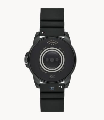 Fossil FTW4047 Horloge Gen. 5E Sport Smartwatch siliconen band 42 mm