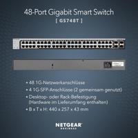 Switch Netgear GS748T-600EUS - thumbnail
