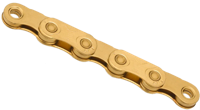 Ketting 12 speed KMC X Flat TiN Gold x 126L Waxed - thumbnail