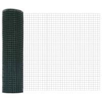 Gelaste draadhek Groen 0.6 x 50 m Staal - thumbnail