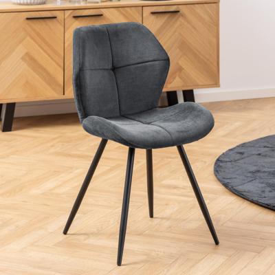 Petra eetkamerstoel Liv antraciet Petra eetkamerstoel Liv antraciet