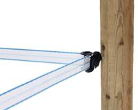 AKO platinumline schriklint 40 mm witblauw 200m - thumbnail