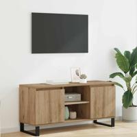 TV-kast Artisan Eiken 104 x 35 x 50 cm Bewerkt hout - thumbnail