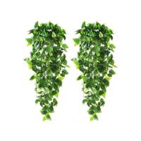FEDEC Kunst Hangplanten - Hedera klimop slingers - 4 stuks - 110cm - thumbnail