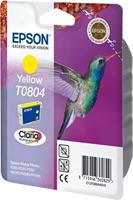 Epson Inktcartridge T0804 Origineel Geel C13T08044011 - thumbnail