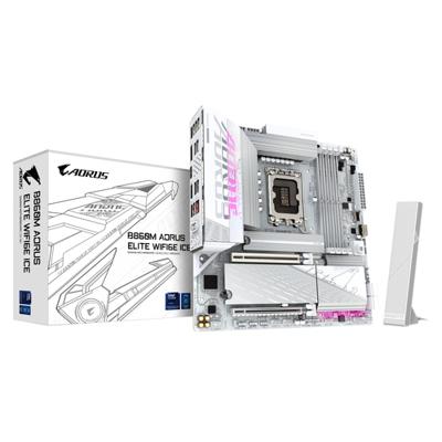 Moederbord Intel Gigabyte B860M AORUS ELITE WIFI6E ICE