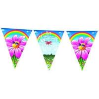 Vlaggenlijn Welkom Thuis bloem - thumbnail