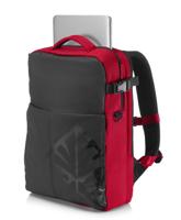 HP HP 17.3 OMEN Red BackPack Laptoprugzak Geschikt voor max. (laptop): 43,9 cm (17,3) Zwart, Rood - thumbnail