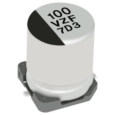 Panasonic Elektrolytische condensator (Ø x h) 8 mm x 10.2 mm 1 stuk(s)