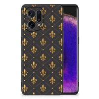 OPPO Find X5 Back Case Franse Lelie - thumbnail