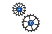 Sram Kogel derailleurwieltjes cross 14/18t transmission zwart - thumbnail