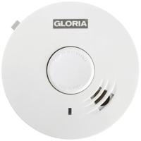 Gloria R-10 Rookmelder Incl. batterij (10 jaar) werkt op batterijen (Ø x h) 104 mm x 40 mm - thumbnail