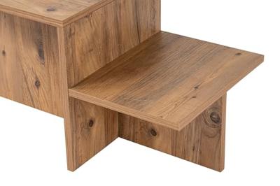 Hoofdtafel Harmony Bruin 80 x 40 x 40 cm
