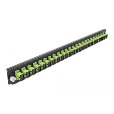 Delock 19 inch splitsingsbox frontpaneel 24 Port SC Simplex lindegroen
