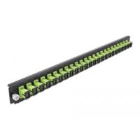 Delock 19 inch splitsingsbox frontpaneel 24 Port SC Simplex lindegroen - thumbnail
