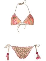 Anjuna floral bikini set - NEUTRALS - thumbnail