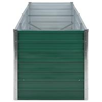 Plantenbak verhoogd 240x80x77 cm gegalvaniseerd staal groen - thumbnail