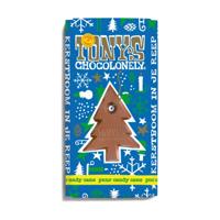 Chocolade Tony&apos;s Chocolonely puur mint candy cane 180gr | 15 stuks - thumbnail