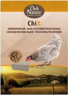 ChiX Kippenpikblok 1 kg Deli Nature - Deli nature