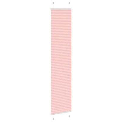 Pliss rolgordijn 50x200 cm stofbreedte 49,4 cm polyester roze