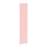 Pliss rolgordijn 50x200 cm stofbreedte 49,4 cm polyester roze - thumbnail