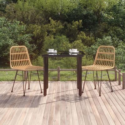 3-delige Tuinset poly rattan