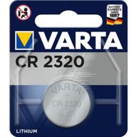 Varta Knoopcel CR2320 3 V 1 stuk(s) 135 mAh Lithium LITHIUM Coin CR2320 Bli 1 - thumbnail