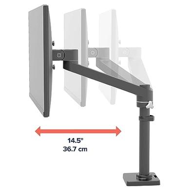 Ergotron NX Monitor-tafelbeugel Zwart (mat) 86,4 cm (34) Roteerbaar, In hoogte verstelbaar, Zwenkbaar, Kantelbaar Ergotron NX Monitor-tafelbeugel Zwart (mat) 86,4 cm (34) Roteerbaar, In hoogte verstelbaar, Zwenkbaar, Kantelbaar