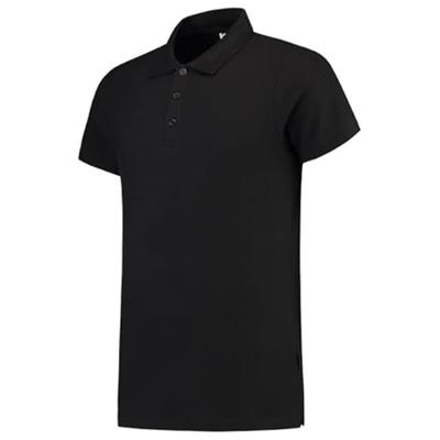 Tricorp Casual 201005 Slim-Fit Heren poloshirt Zwart XL