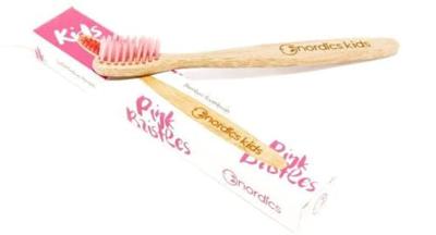 Nordics Vegan Kindertandenborstel - Roze