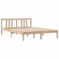 Bedframe zonder matras massief grenenhout 120x200 cm - thumbnail