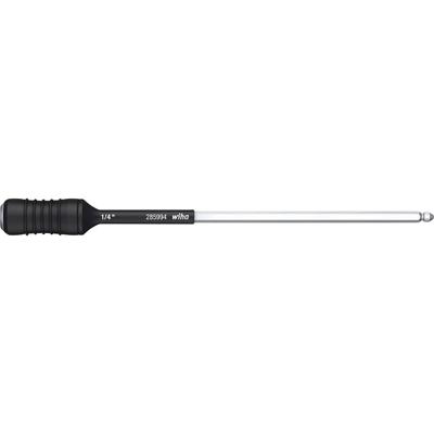 Wiha Bithouder | 4 mm 1/4 inch C 6,3 + E 6,3 | snelwisselkop | lengte 162 mm | 1 stuk - 27526 - 27526