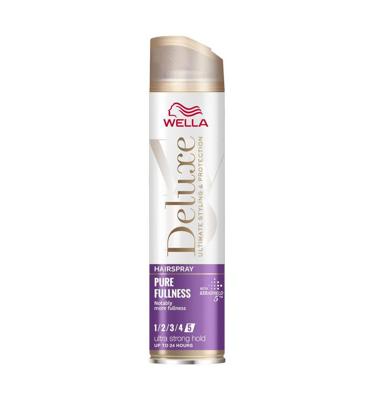 Wella Deluxe Hairspray - Pure Fullness Wella Deluxe Hairspray - Pure Fullness