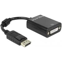 DeLOCK displayport naar dvi-i adapter (zwart, 0,12 meter, passief) - thumbnail