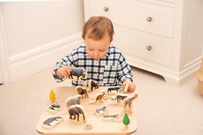 Tickit Houten Blokken Wilde Dieren