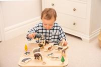 Tickit Houten Blokken Wilde Dieren - thumbnail