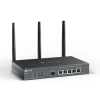 TP-Link Omada ER706W draadloze router Gigabit Ethernet Dual-band (2.4 GHz / 5 GHz) Zwart - thumbnail