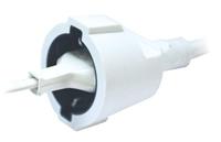 Verlengbare Kabel Schuko Silver Electronics - Maat: 5 m - thumbnail