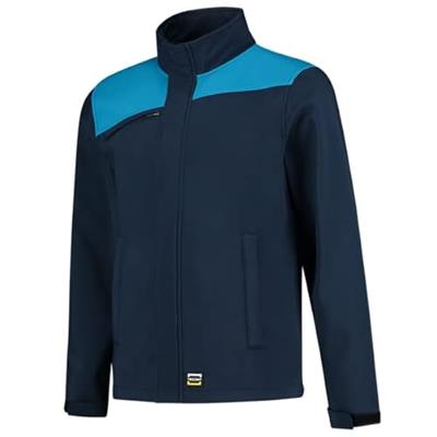 Tricorp softshell jas - Naden - bicolor - donkergrijs/legergroen - L - 402021